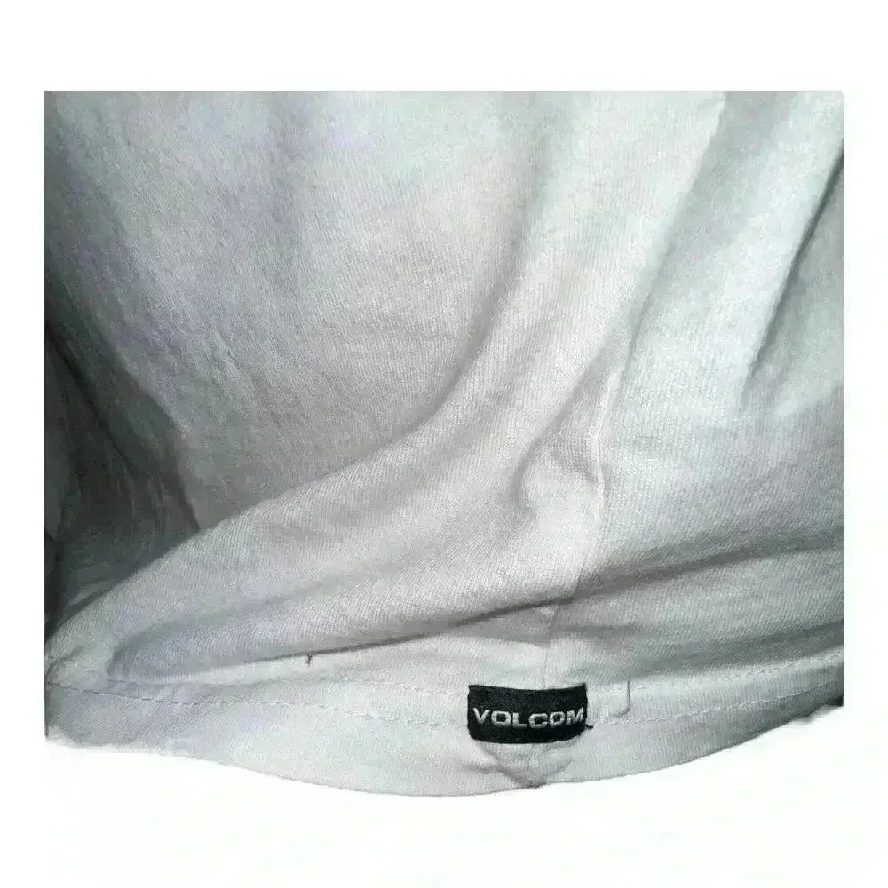 Volcom White Stone Sounds T-Shirt, Mens Large - Picture 5 of 7